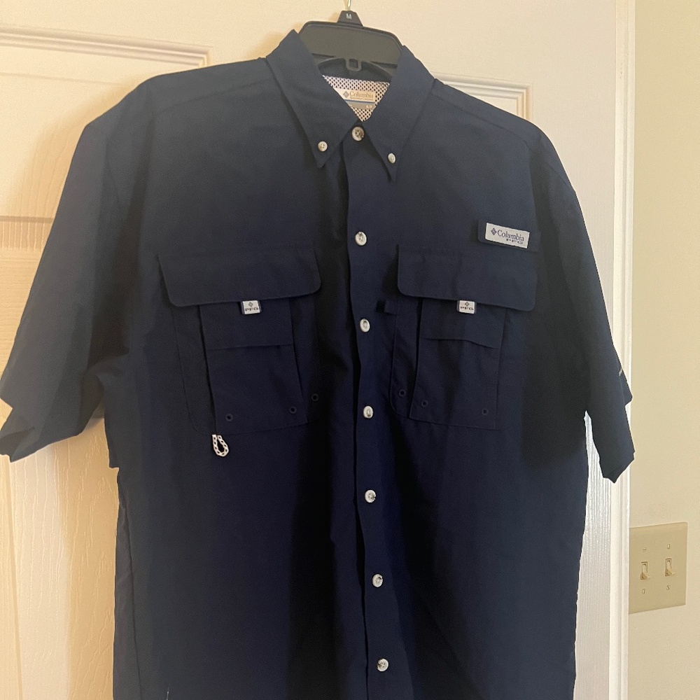 Columbia / PFG navy shirt